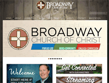 Tablet Screenshot of bwaychurch.org